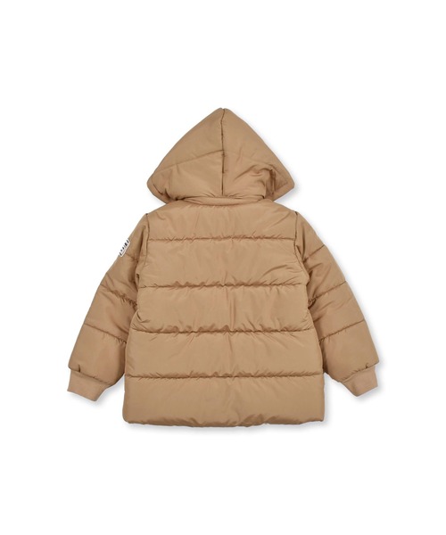 Noeil aime BeBe(ノイユエイムベベ)の「Noeil aime BeBe/撥水 2WAY フード 取り外し 中綿 コート (90~130cm)(ダウンジャケット/コート・キッズ・ベージュ/ネイビー・100/110/90/130/120)」の5枚目の写真