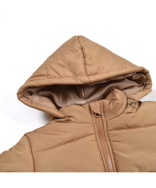 Noeil aime BeBe(ノイユエイムベベ)の「Noeil aime BeBe/撥水 2WAY フード 取り外し 中綿 コート (90~130cm)(ダウンジャケット/コート・キッズ・ベージュ/ネイビー・100/110/90/130/120)」の21枚目の写真