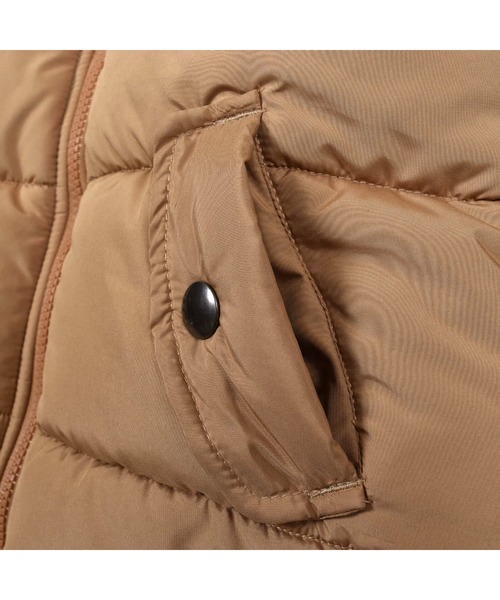 Noeil aime BeBe(ノイユエイムベベ)の「Noeil aime BeBe/撥水 2WAY フード 取り外し 中綿 コート (90~130cm)(ダウンジャケット/コート・キッズ・ベージュ/ネイビー・100/110/90/130/120)」の9枚目の写真