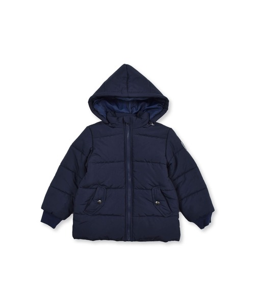 Noeil aime BeBe(ノイユエイムベベ)の「Noeil aime BeBe/撥水 2WAY フード 取り外し 中綿 コート (90~130cm)(ダウンジャケット/コート・キッズ・ベージュ/ネイビー・100/110/90/130/120)」の16枚目の写真