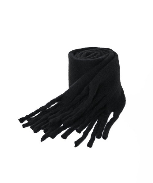 Narcissus（ナルシス）の「【Narcissus】ボリュームマフラー（マフラー・レディース・ブラック/アイボリー/グリーン・FREE）」の4枚目の写真