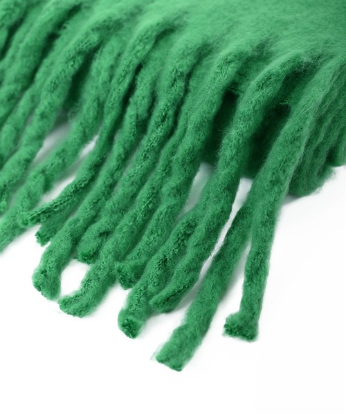 Narcissus（ナルシス）の「【Narcissus】ボリュームマフラー（マフラー・レディース・ブラック/アイボリー/グリーン・FREE）」の9枚目の写真