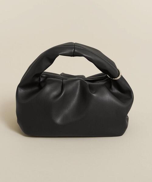 BEAUTY&YOUTH UNITED ARROWS（ビューティーアンドユースユナイテッドアローズ）の「BY ワンハンドルタックミニショルダーバッグ ∴（ショルダーバッグ・レディース・ブラック/オレンジ/ライラック・FREE）」の16枚目の写真