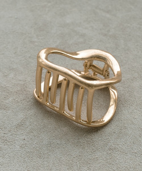 GOLDY（ゴールディ）の「カーム トライアングル バンス クリップ（バレッタ/ヘアクリップ・レディース・シルバー/ゴールド/シルバー系その他/ゴールド系その他/ブラック・FREE）」の20枚目の写真