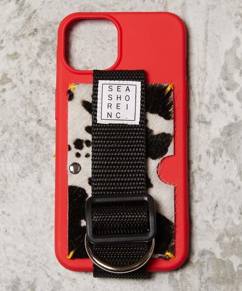 FREAK'S STORE（フリークスストア）の「【限定展開】 SEASHORE INC./シーショア インク iPhoneケース/iPhone13/13mini/13Pro/13Pro Max（スマホケース/カバー・メンズ・ブラック/ダークブラウン/パープル/ネイビー/ブラウン/レッド/サックスブルー/ピンク/グリーン/カモフラージュ/ピンク系その他/ライトピンク/その他15/レンガ/オリーブ/ベージュ/グレー/レオパード・SMALL/MEDIUM/LARGE/X-LARGE）」の14枚目の写真