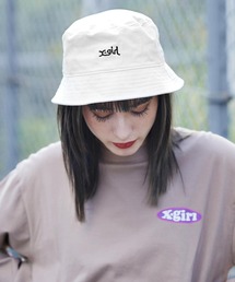 X-girl | MILLS LOGO BUCKET HAT(ハット)