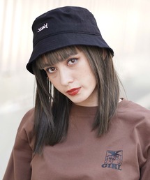 X-girl | MILLS LOGO BUCKET HAT(ハット)