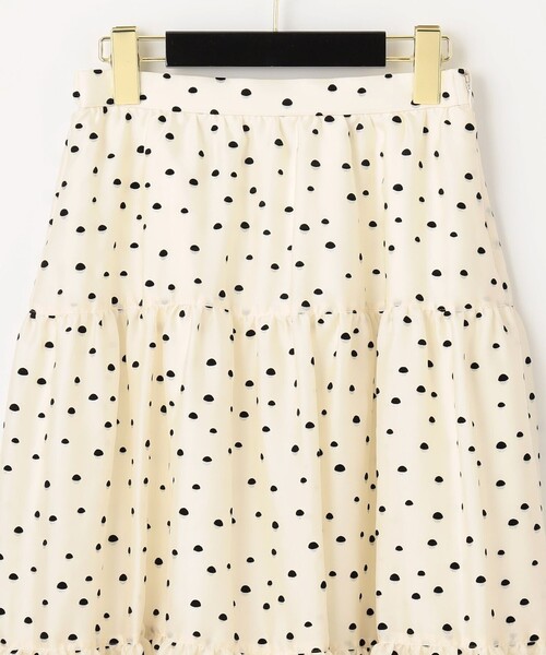 Diagram（ダイアグラム）の「ドットラメフロッキースカート（スカート・レディース・ブラック・38/36）」の7枚目の写真