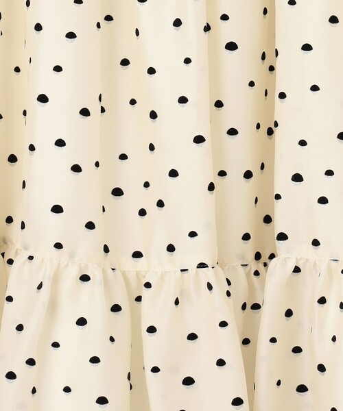 Diagram（ダイアグラム）の「ドットラメフロッキースカート（スカート・レディース・ブラック・38/36）」の8枚目の写真