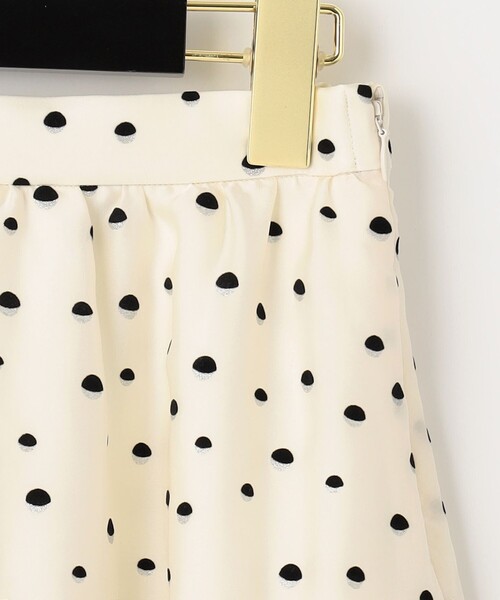 Diagram（ダイアグラム）の「ドットラメフロッキースカート（スカート・レディース・ブラック・38/36）」の9枚目の写真