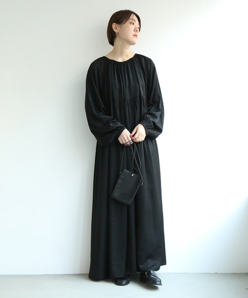 REBECCA VALLANCE★ギャザー マキシ ワンピース★関税込 notch.(ノッチ)の「ギャザーマキシワンピース(ワンピース