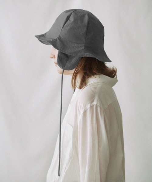 Nine Tailor(ナインテイラー)の「【Nine Tailor】 Frank String Hat(ハット・メンズ・ブラック/ネイビー/カーキ/グレー・FREE)」の8枚目の写真