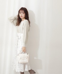 PROPORTION BODY DRESSING | フラワープリントマーメイドスカート / 1212120103(スカート)