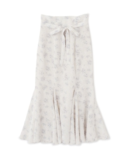 PROPORTION BODY DRESSING(プロポーションボディドレッシング)の「フラワープリントマーメイドスカート / 1212120103(スカート・レディース・ベージュ/グレー・SMALL/MEDIUM)」の21枚目の写真