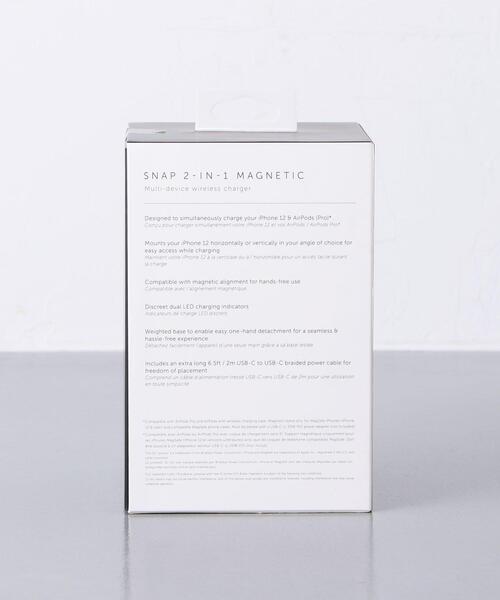 Native Union（ネイティブユニオン）の「＜NATIVE UNION（ネイティブ ユニオン）＞ マルチデバイス対応 マグネット式充電スタンド（スマホグッズ・レディース・ブラック・FREE）」の11枚目の写真