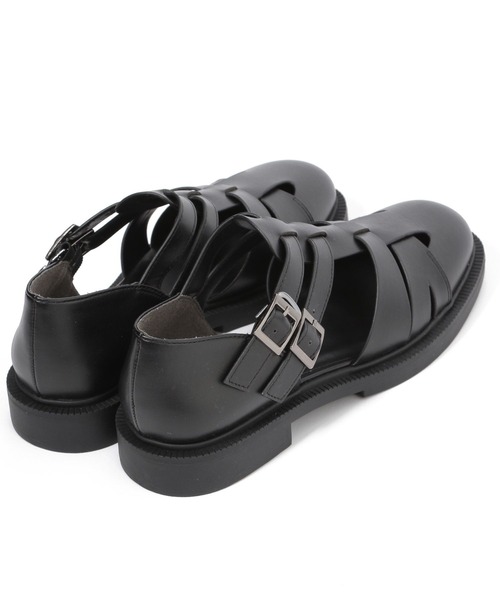 セット売り JEANASIS（ジーナシス）の「ダブルバックルグルカシューズ