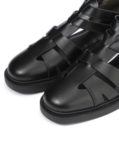 JEANASIS（ジーナシス）の「ダブルバックルグルカシューズ/261970