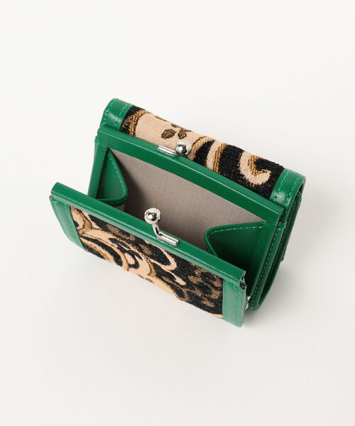 Ray BEAMS(レイビームス)の「BEAURE × Ray BEAMS / 別注 ゴブラン ウォレット(財布・レディース・オレンジ/グリーン・ONE SIZE)」の12枚目の写真