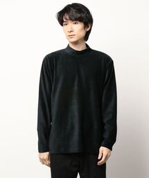 JUNRED | 細コールベロアタートルネック(ニット/セーター)