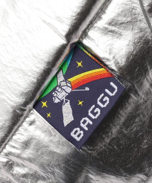 BAGGU（バグー）の「＜BAGGU＞SPACE メタリック ポケッタブルバッグ/STANDARD（エコバッグ/サブバッグ・レディース・シルバー・FREE）」の7枚目の写真