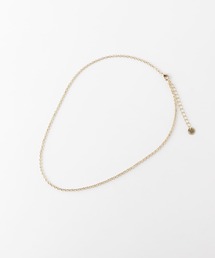 ハーフラウンドチェーンショートネックレス