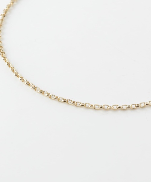 URBAN RESEARCH DOORS（アーバンリサーチドアーズ）の「ハーフラウンドチェーンショートネックレス（ネックレス・レディース・シルバー/ゴールド・ONE）」の5枚目の写真