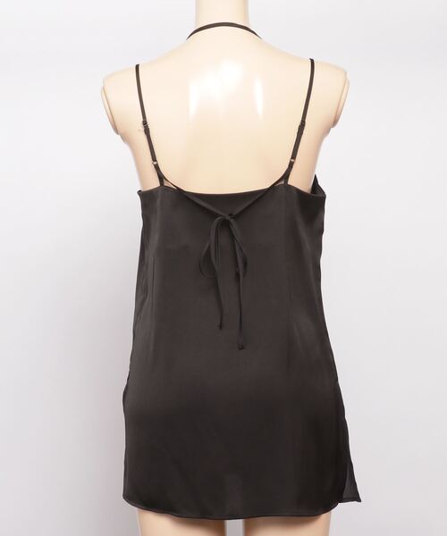 CLANE（クラネ）の「SLANT ARRANGE RIBBON CAMISOLE
