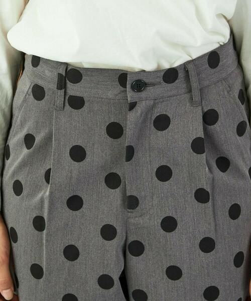 FRAPBOIS(フラボア)の「ドットスラックス(その他パンツ・レディース・グレー/カーキ・1/2/0/3)」の6枚目の写真