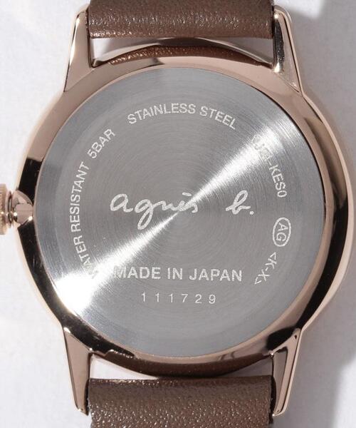 agnes b.(アニエスベー)の「LM02 WATCH FBSK940 時計(アナログ腕時計・レディース・ホワイト・FREE)」の6枚目の写真
