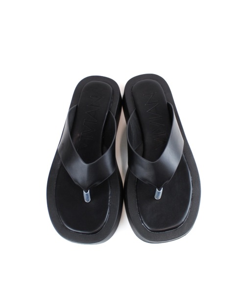 VIVIAN（ヴィヴィアン）の「厚底トングサンダル（サンダル・レディース・ホワイト/ブラック/グリーン/ゼブラ・LL/S/M/L）」の22枚目の写真