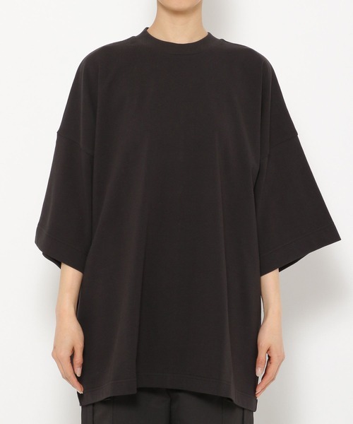 PAGEBOY（ページボーイ）の「ダッドルーズTシャツ（Tシャツ/カットソー・レディース・オフホワイト/ブラック/グレイッシュベージュ/スカイブルー/レッド系その他/チャコールグレー/ターコイズブルー/ブラウン・FREE）」の22枚目の写真