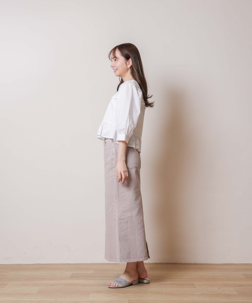 flower（フラワー）の「マチュアレースブラウス（シャツ/ブラウス・レディース・ホワイト/ブラック・FREE）」の7枚目の写真