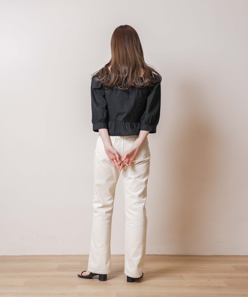 flower（フラワー）の「マチュアレースブラウス（シャツ/ブラウス・レディース・ホワイト/ブラック・FREE）」の14枚目の写真