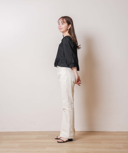 flower（フラワー）の「マチュアレースブラウス（シャツ/ブラウス・レディース・ホワイト/ブラック・FREE）」の15枚目の写真