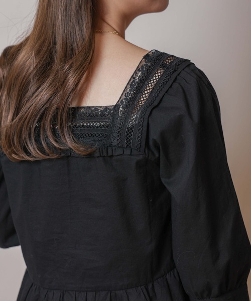 flower（フラワー）の「マチュアレースブラウス（シャツ/ブラウス・レディース・ホワイト/ブラック・FREE）」の20枚目の写真
