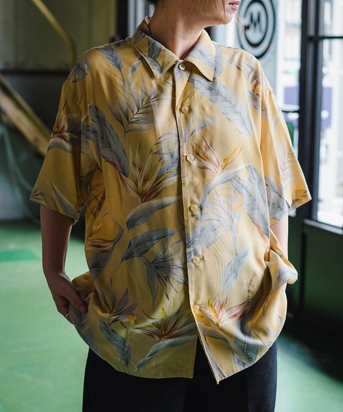GORDON MILLER(ゴードンミラー)の「GORDON MILLER(ゴードンミラー)サイドポケットアロハシャツ(シャツ/ブラウス・メンズ・ブルー/マスタード・M/L)」の18枚目の写真