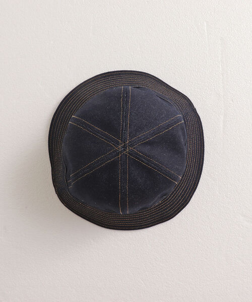 GLOSTER(グロスター)の「【GLOSTER/グロスター】DENIM METRO HAT デニムメトロハット(ハット・メンズ・ブラック/インディゴブルー・FREE)」の19枚目の写真