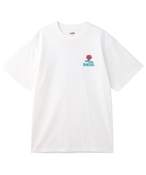 X-girl（エックスガール）の「FLOWER S/S TEE/フラワー/お花