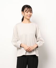 Te chichi TERRASSE | ダンボールニット袖ボリュームトップス(Tシャツ/カットソー)