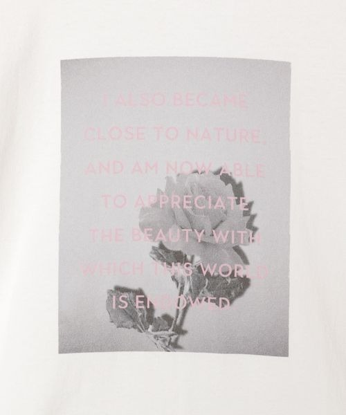 LOWRYS FARM（ローリーズファーム）の「フォトプリントＴシャツ　273249（Tシャツ/カットソー・レディース・ホワイト/グレー/ホワイト系その他2・FREE）」の16枚目の写真