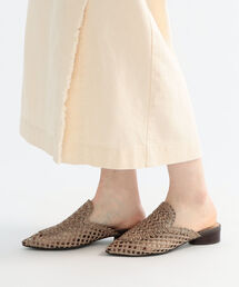 BEAMS HEART | BEAMS HEART / ペーパーレース編み ミュール ②(サンダル)