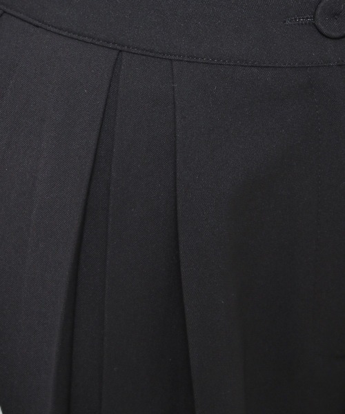 ALAND（エーランド）の「3.3Field Trip／2-TUCKワイドスラックス  2277676（スラックス・レディース・ブラック/ベージュ・SMALL/MEDIUM）」の3枚目の写真