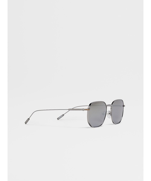 ZEGNA(ゼニア)の「ダークルテニウム メタル パントス サングラス(サングラス・メンズ・ブラウン・ONESIZE)」の3枚目の写真