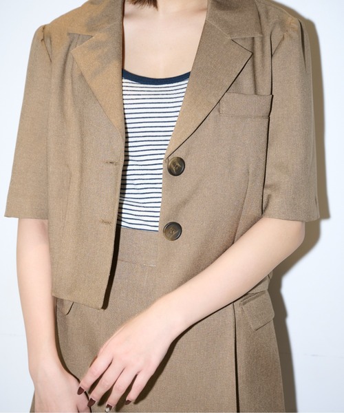 FREE'S MART（フリーズマート）の「Miller / ミラー　キャミタンクトップ（タンクトップ・レディース・オレンジ/ホワイト系その他/ブルー系その他・FREE）」の4枚目の写真