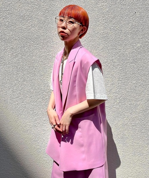 Narcissus(ナルシス)の「【SINN】Narcissusオリジナル セットアップ(ワンピース・レディース・ホワイト/ブラック/ピンク・FREE)」の19枚目の写真