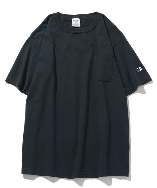 Champion(チャンピオン)の「Champion/チャンピオン T1011/ティーテンイレブン ショートスリーブTシャツ(Tシャツ/カットソー・メンズ・ネイビー/ブラック/グレー/ホワイト・MEDIUM/LARGE)」の4枚目の写真