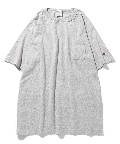 Champion(チャンピオン)の「Champion/チャンピオン T1011/ティーテンイレブン ショートスリーブTシャツ(Tシャツ/カットソー・メンズ・ネイビー/ブラック/グレー/ホワイト・MEDIUM/LARGE)」の3枚目の写真