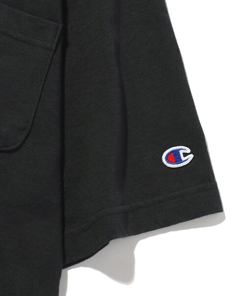 Champion(チャンピオン)の「Champion/チャンピオン T1011/ティーテンイレブン ショートスリーブTシャツ(Tシャツ/カットソー・メンズ・ネイビー/ブラック/グレー/ホワイト・MEDIUM/LARGE)」の11枚目の写真