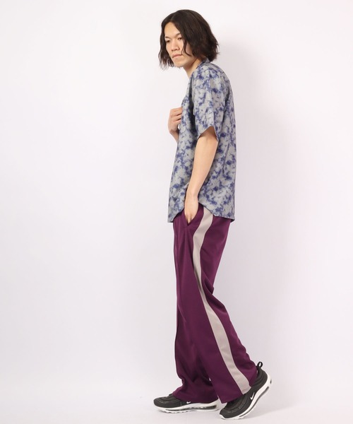 ROOT THREE（ルートスリー）の「ROOT THREE とろみ ストレッチ 総柄プリント 開襟半袖シャツ（シャツ/ブラウス・メンズ・その他/その他1/その他2/その他3/ストライプ・M/LL/L）」の12枚目の写真