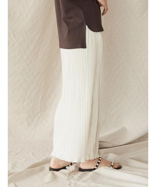 AMERICAN HOLIC（アメリカンホリック）の「カットプリーツタイトスカート（スカート・レディース・ブラック/ブルー/ライトグリーン/グレイッシュベージュ・S/M/L）」の14枚目の写真